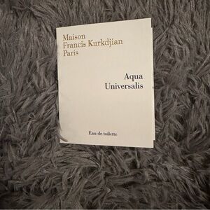 Maison Francis Kurkdjian Aqua Universalis EDP Sample